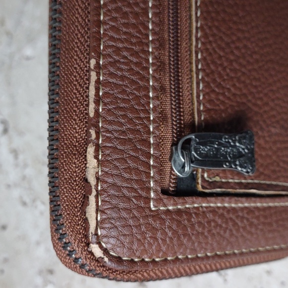 Trinity Ranch by Montana West Tooled Faux Leather Wristlet/Wallet - Picture 13 of 14